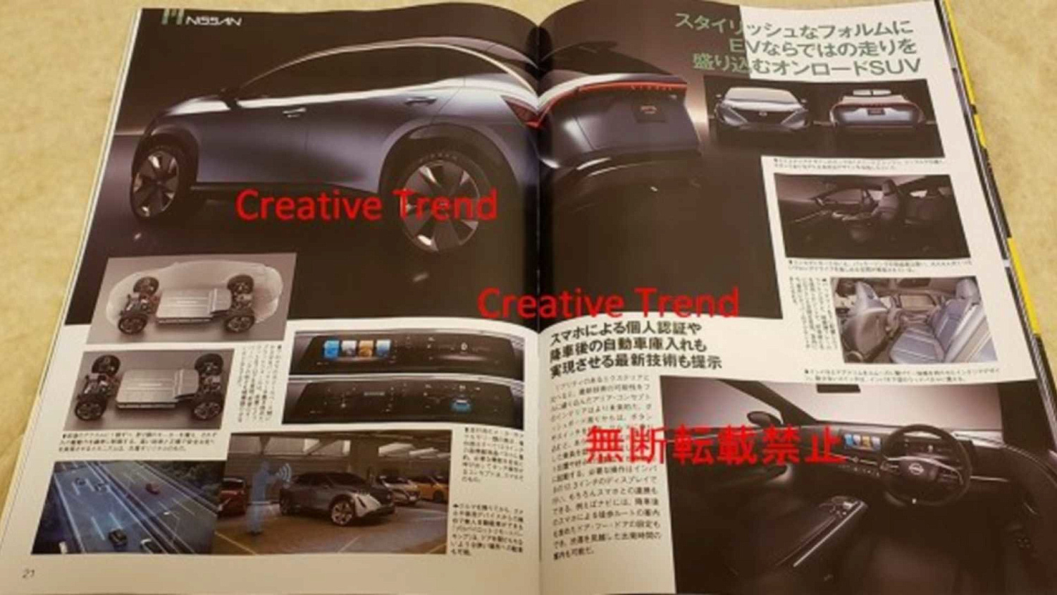 Раскрыта внешность первого электрического кроссовера Nissan